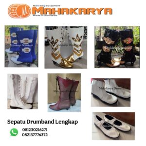 Gamabar Sepatu Drumband Lengkap