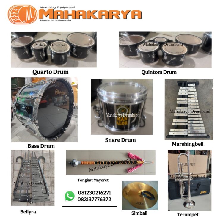 Ada Berapa Macam Alat Drumband