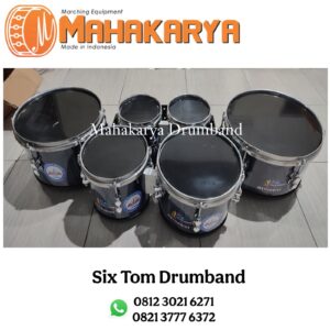 Alat Drumband 6 Tom
