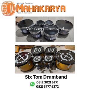 Mengenal Alat Six Tom Drumband