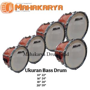 Ukuran Bass Drum