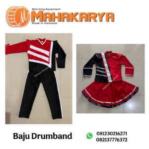 Baju Drumband Merah