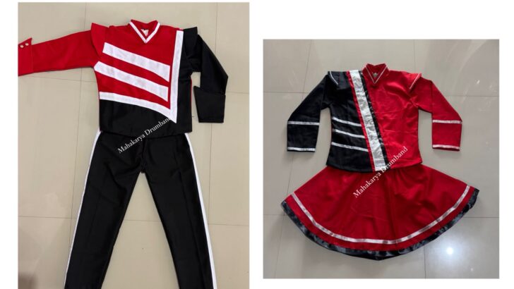 Baju Drumband Merah