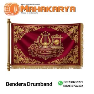 Bendera Drumband Printing Terbaik