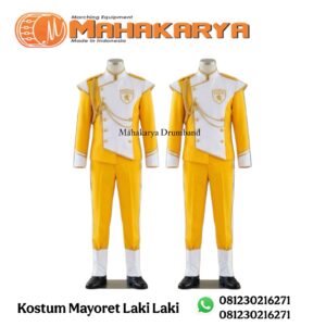 Kostum Mayoret Laki Laki Kece